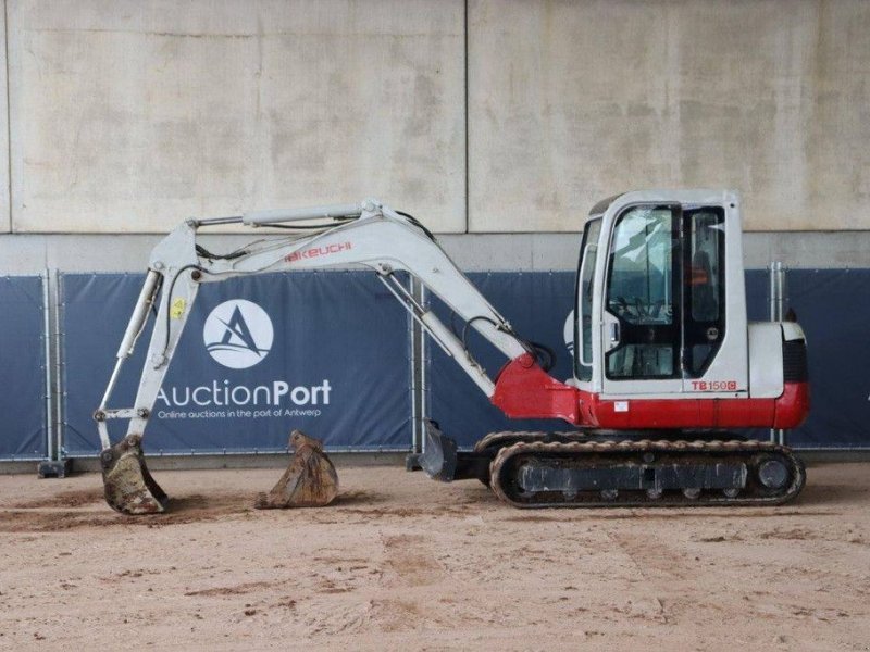 Minibagger del tipo Takeuchi TB150C, Gebrauchtmaschine In Antwerpen (Immagine 1)