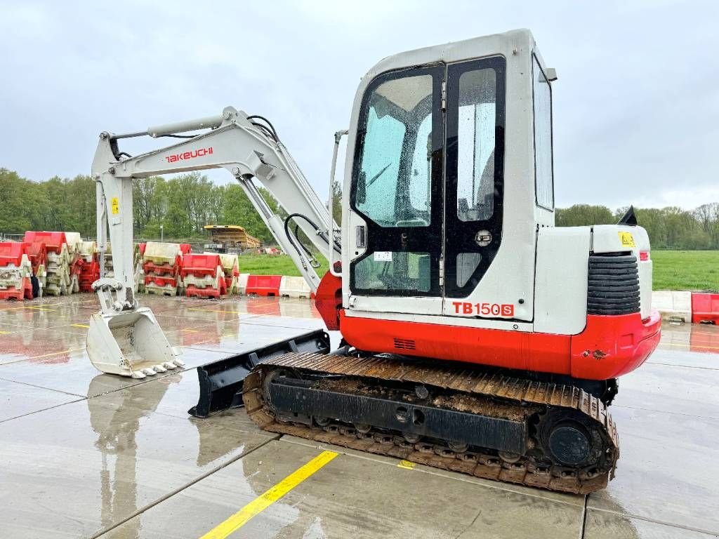 Minibagger del tipo Takeuchi TB150S - 4.8T / Yanmar Engine, Gebrauchtmaschine en Veldhoven (Imagen 3)