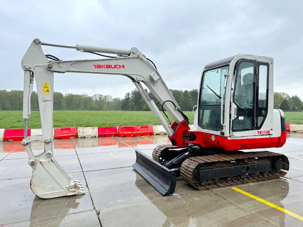 Minibagger typu Takeuchi TB150S - 4.8T / Yanmar Engine, Gebrauchtmaschine w Veldhoven (Zdjęcie 2)