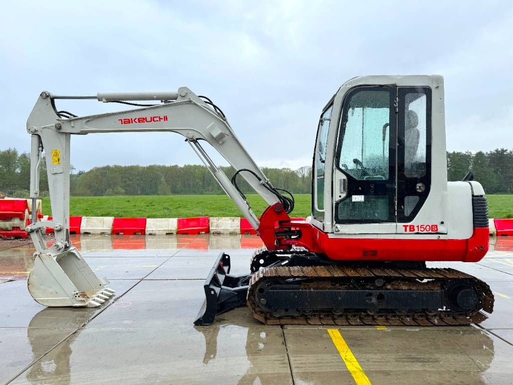 Minibagger of the type Takeuchi TB150S - 4.8T / Yanmar Engine, Gebrauchtmaschine in Veldhoven (Picture 1)