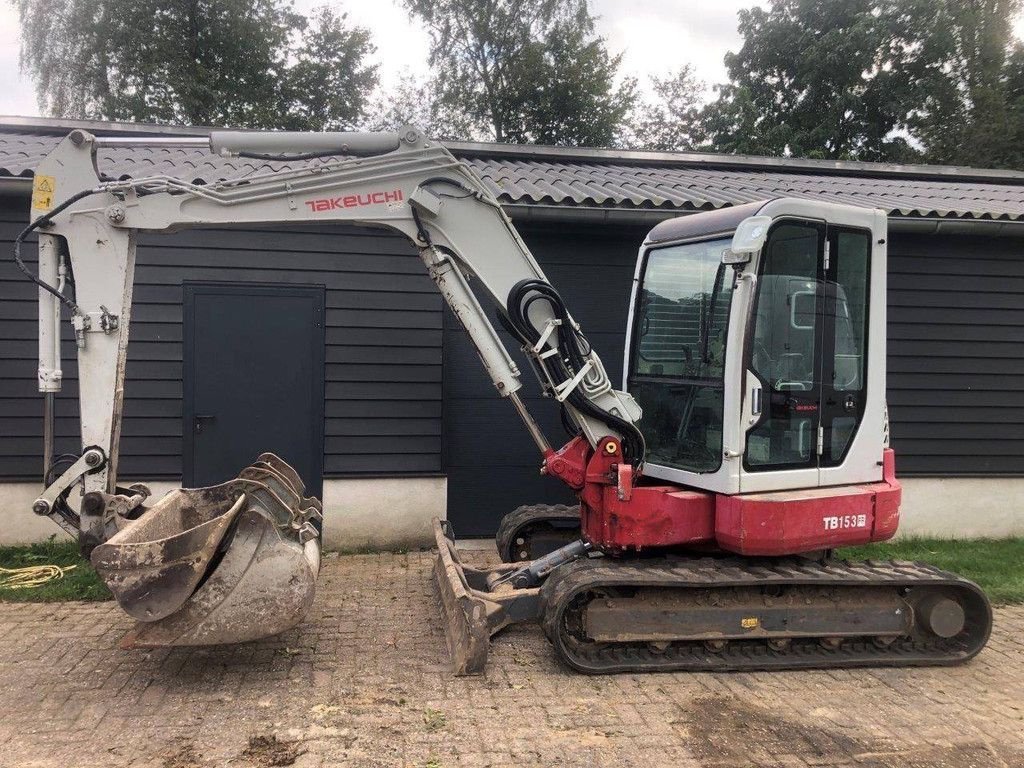 Minibagger tip Takeuchi TB153FR, Gebrauchtmaschine in Antwerpen (Poză 10)