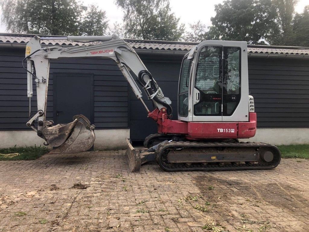 Minibagger du type Takeuchi TB153FR, Gebrauchtmaschine en Antwerpen (Photo 1)