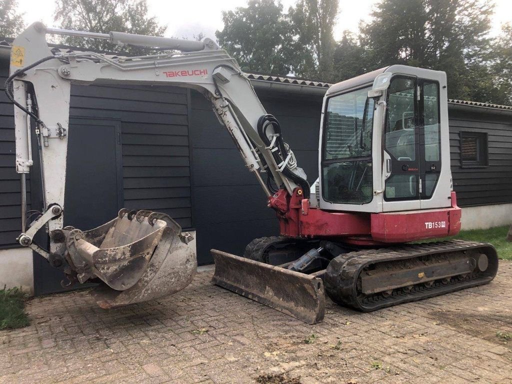 Minibagger van het type Takeuchi TB153FR, Gebrauchtmaschine in Antwerpen (Foto 2)