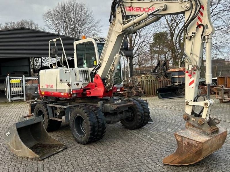 Minibagger типа Takeuchi TB175W, Gebrauchtmaschine в Almelo