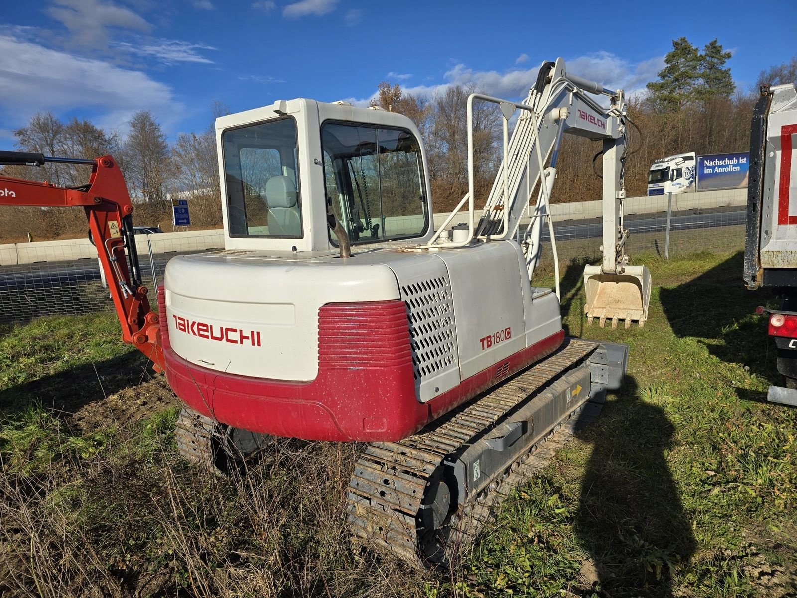 Minibagger typu Takeuchi TB180C, Gebrauchtmaschine w Gabersdorf (Zdjęcie 10)