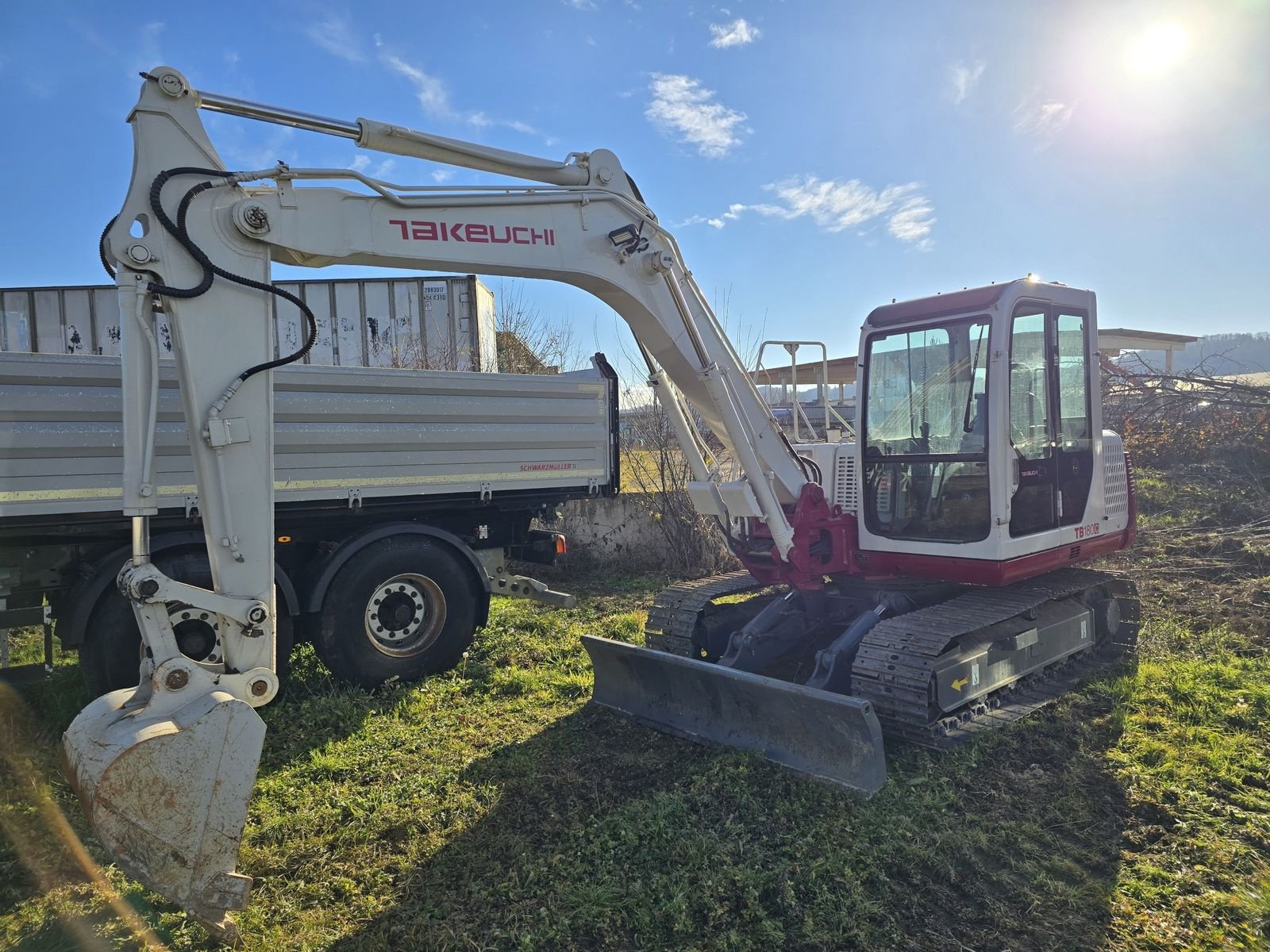 Minibagger typu Takeuchi TB180C, Gebrauchtmaschine w Gabersdorf (Zdjęcie 1)