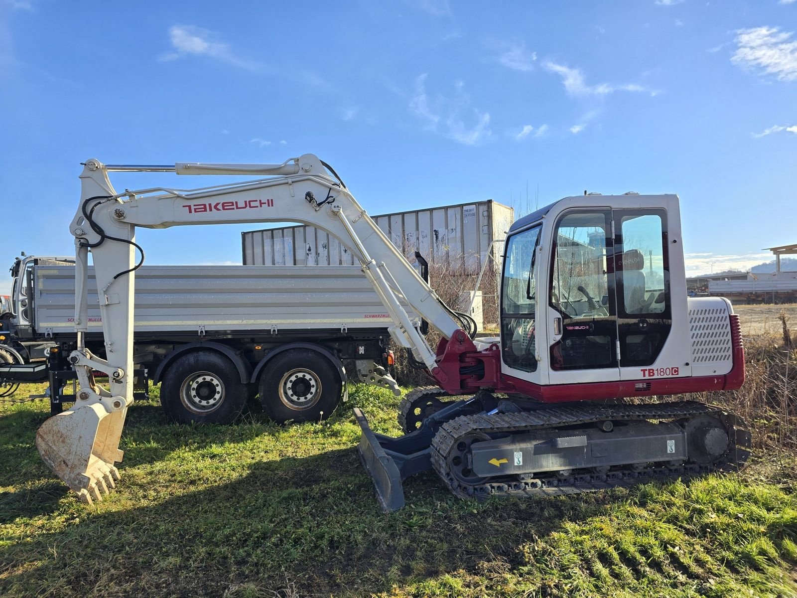 Minibagger typu Takeuchi TB180C, Gebrauchtmaschine w Gabersdorf (Zdjęcie 8)