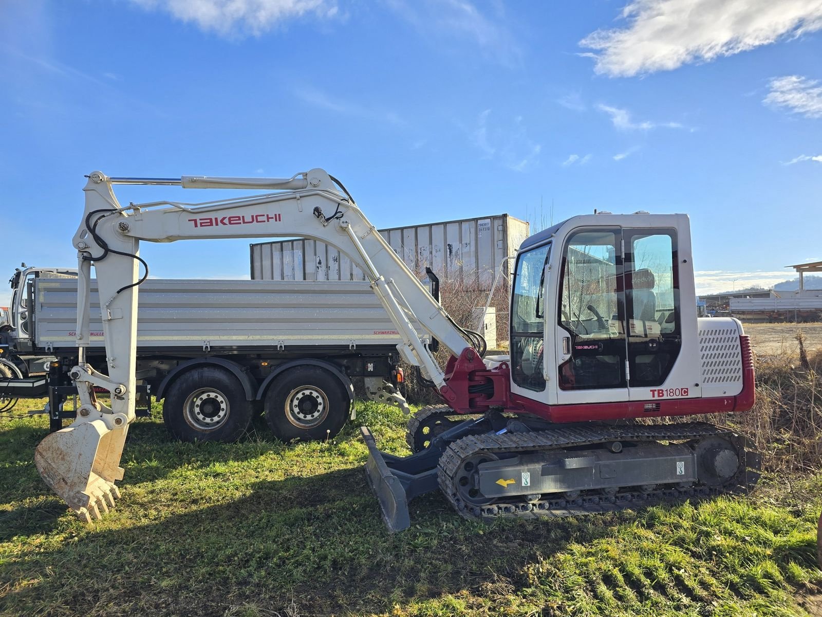 Minibagger typu Takeuchi TB180C, Gebrauchtmaschine w Gabersdorf (Zdjęcie 17)