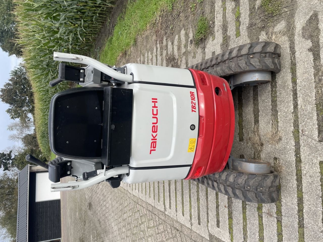 Minibagger des Typs Takeuchi TB201R, Gebrauchtmaschine in Moergestel (Bild 1)