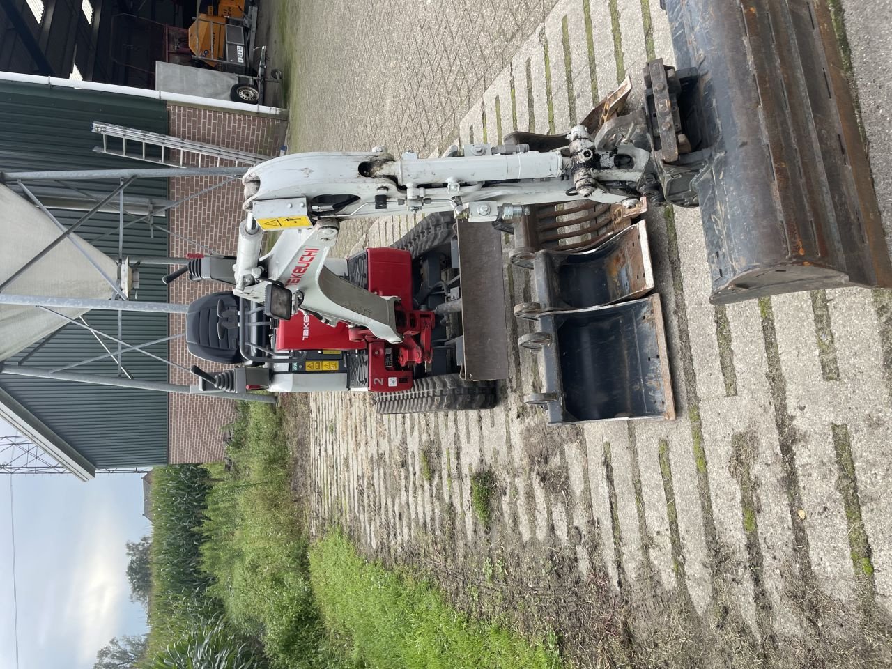 Minibagger des Typs Takeuchi TB201R, Gebrauchtmaschine in Moergestel (Bild 3)