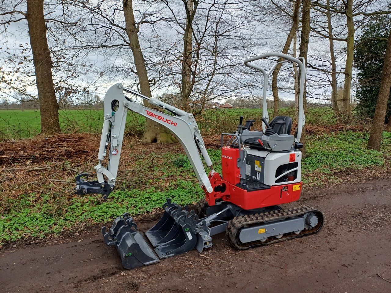 Minibagger del tipo Takeuchi TB210R TB210, Neumaschine en Terschuur (Imagen 1)