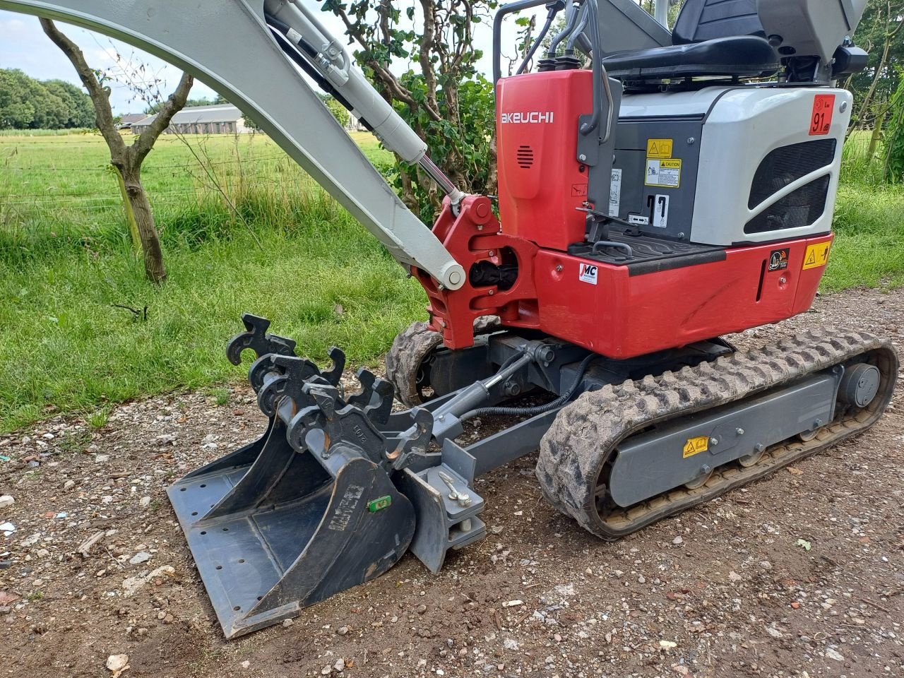 Minibagger tipa Takeuchi TB210R TB210, Gebrauchtmaschine u Terschuur (Slika 4)