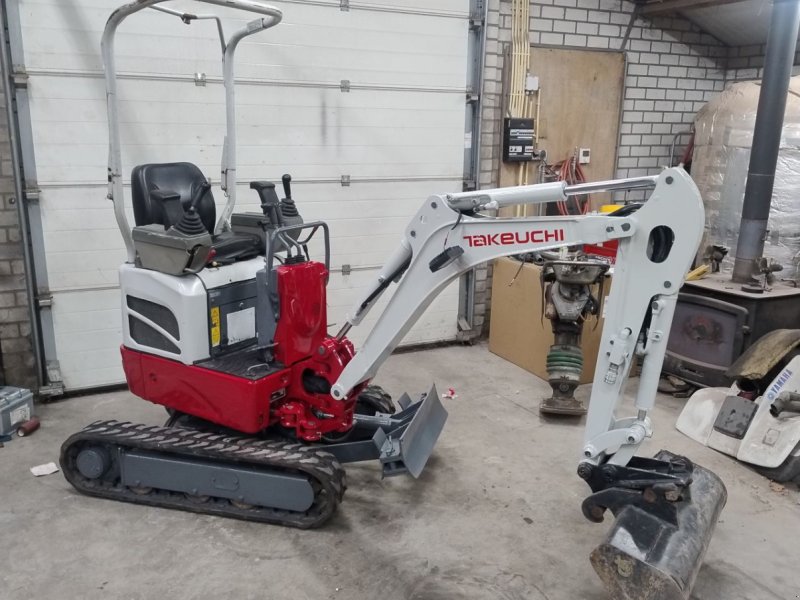 Minibagger tipa Takeuchi Tb210r, Gebrauchtmaschine u Veldhoven