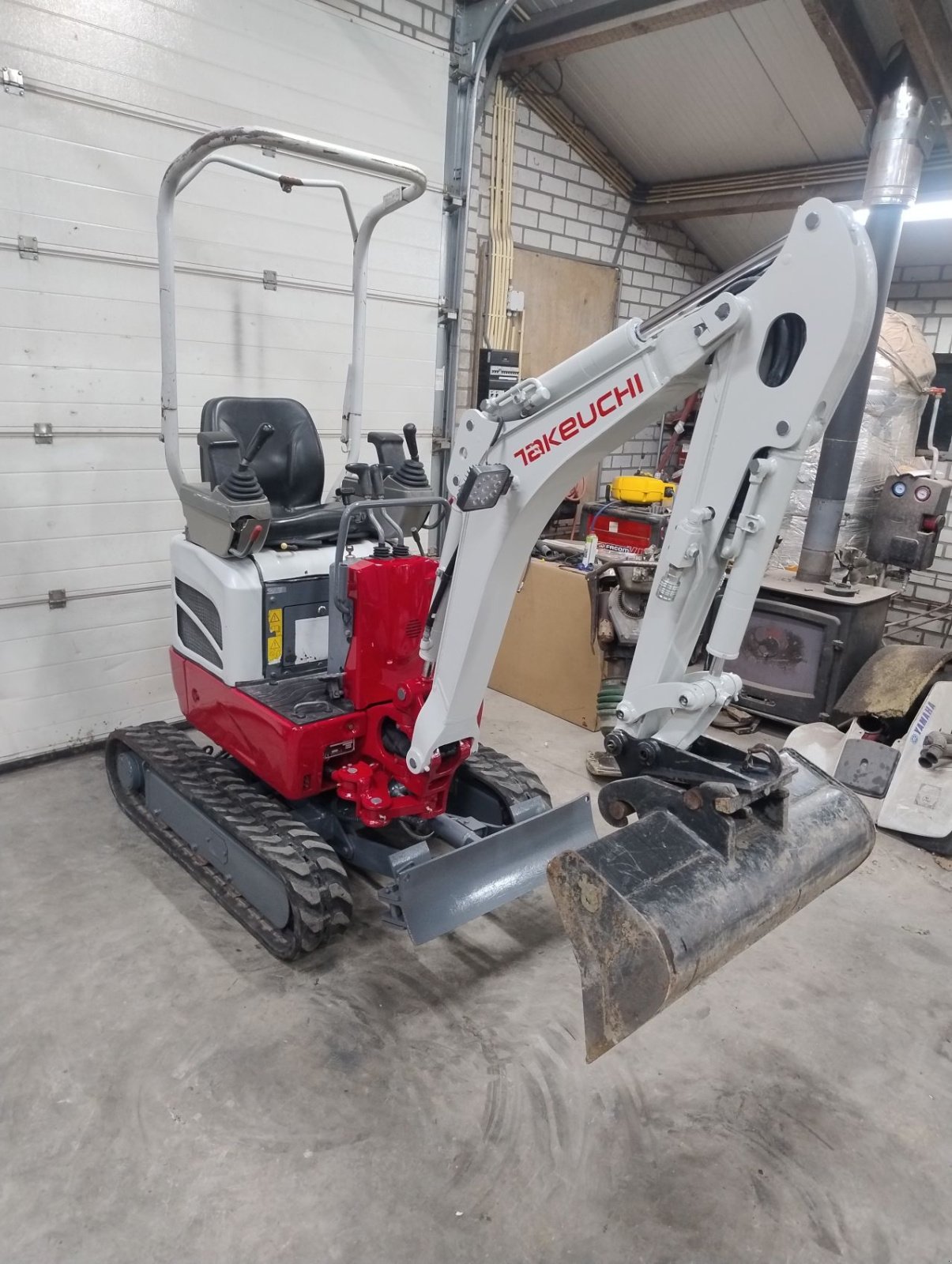 Minibagger Türe ait Takeuchi Tb210r, Gebrauchtmaschine içinde Veldhoven (resim 3)