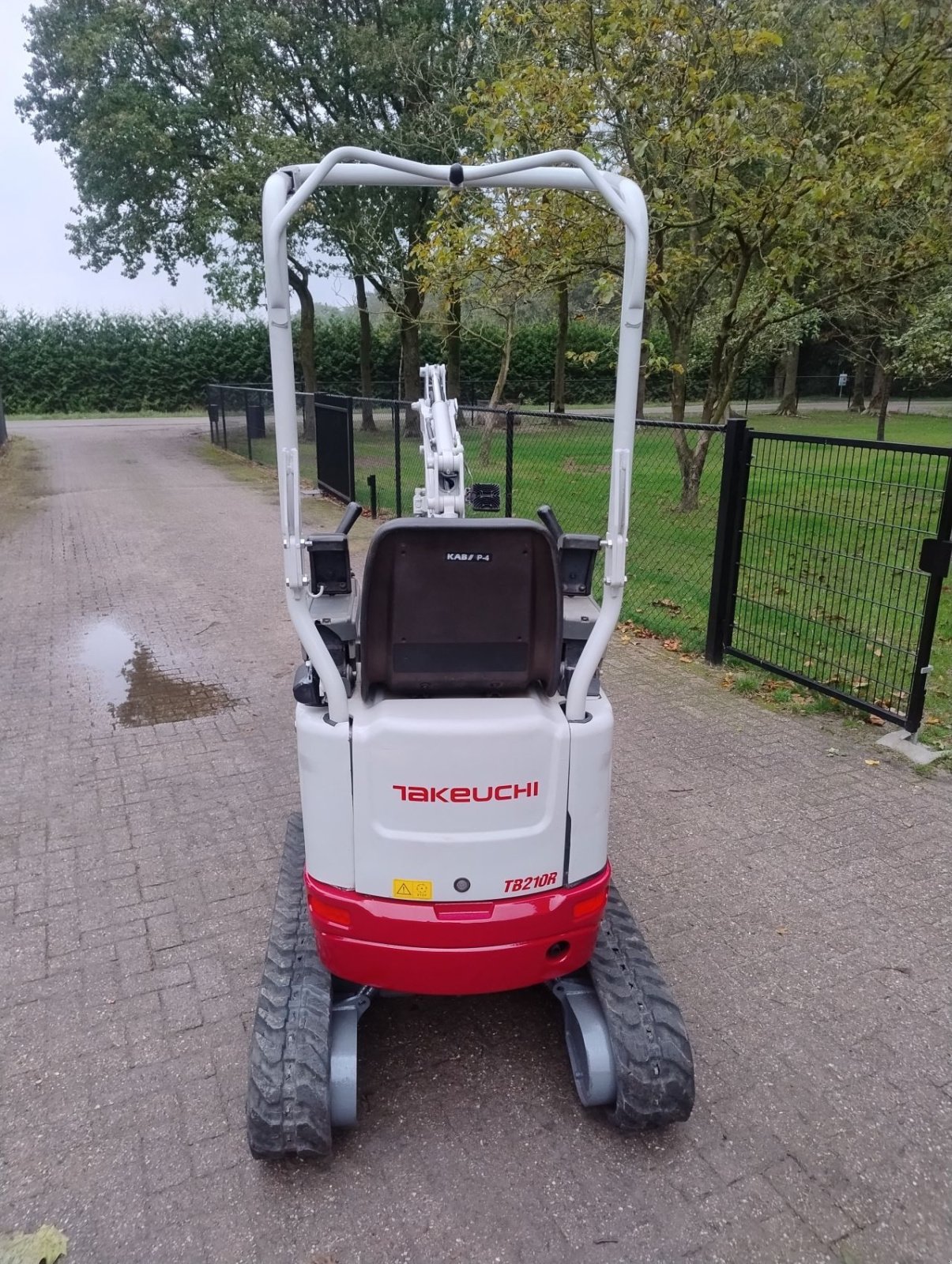 Minibagger typu Takeuchi Tb210r, Gebrauchtmaschine v Veldhoven (Obrázek 3)