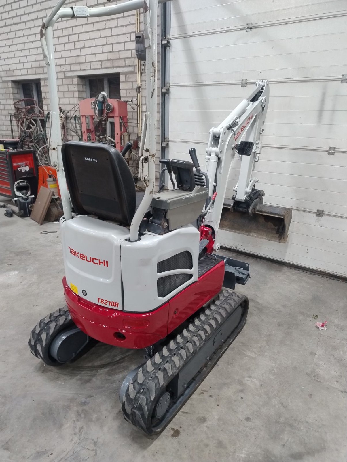 Minibagger Türe ait Takeuchi Tb210r, Gebrauchtmaschine içinde Veldhoven (resim 5)