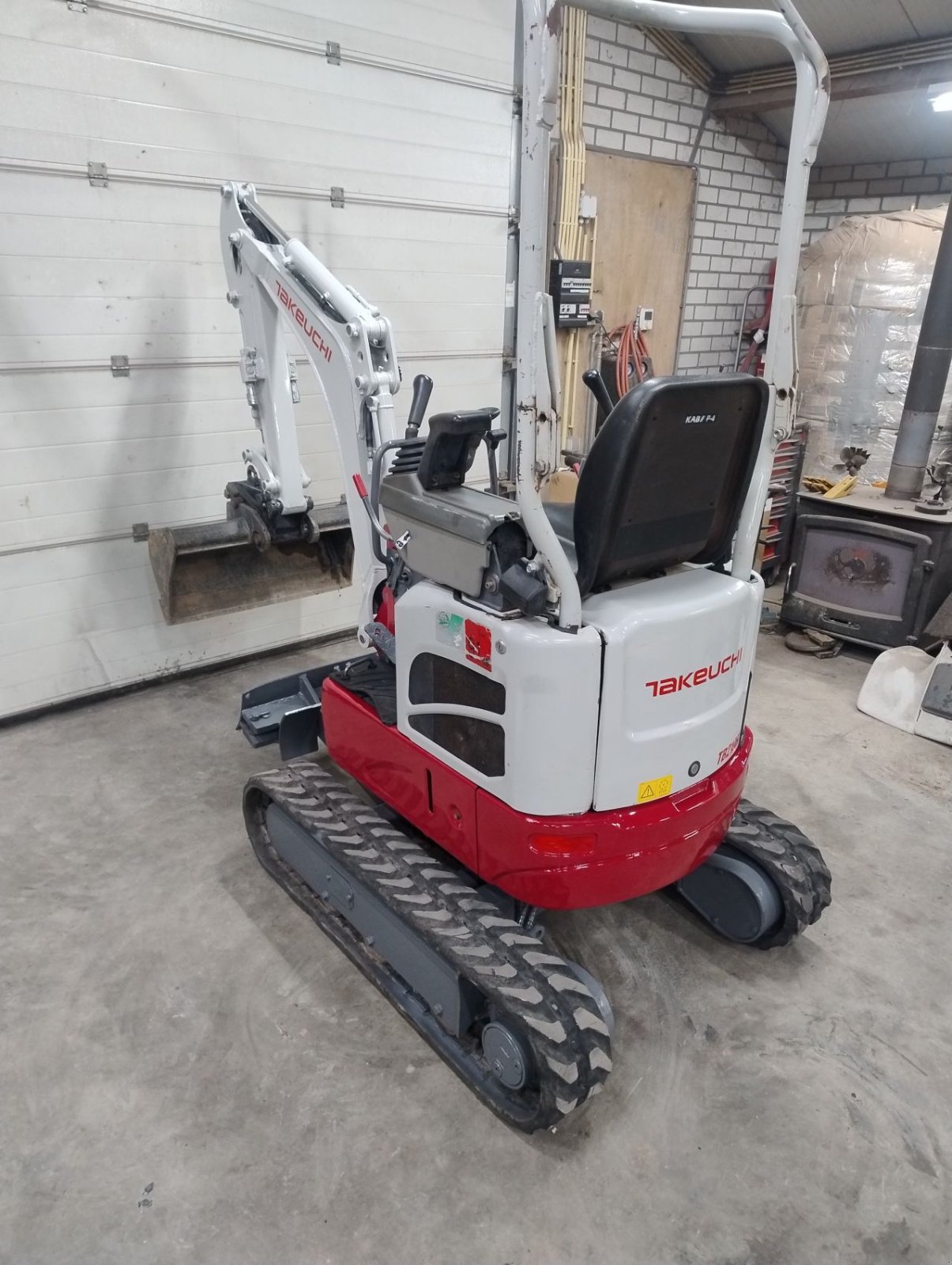 Minibagger Türe ait Takeuchi Tb210r, Gebrauchtmaschine içinde Veldhoven (resim 6)