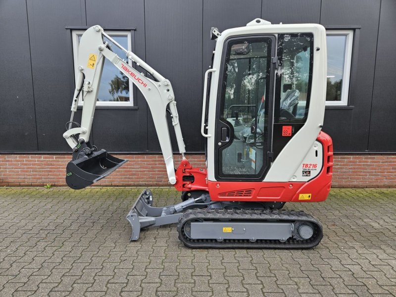 Minibagger typu Takeuchi TB216 nieuw, Neumaschine v Haaksbergen