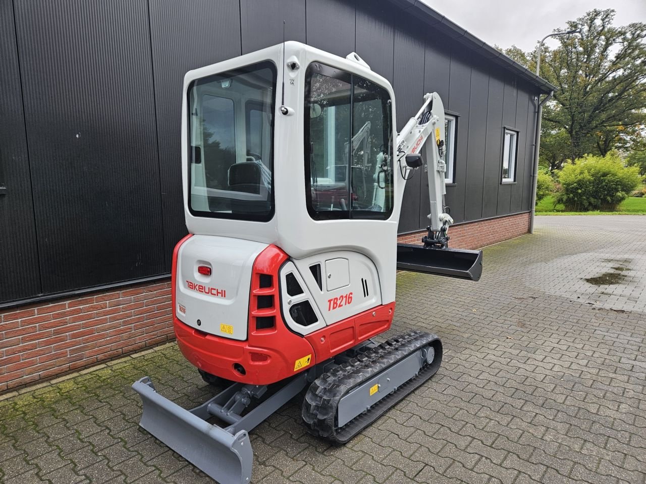 Minibagger Türe ait Takeuchi TB216 nieuw, Neumaschine içinde Haaksbergen (resim 9)