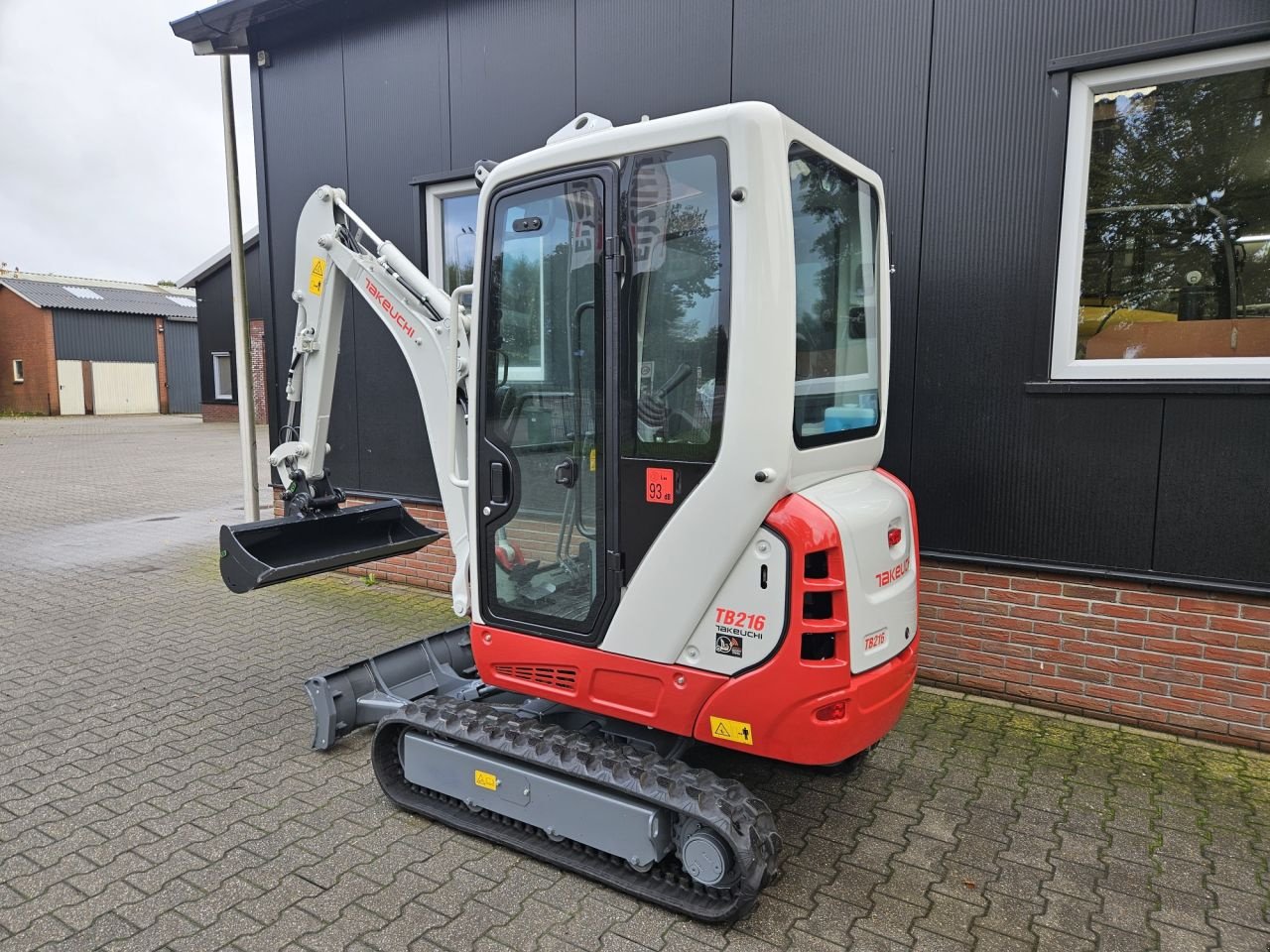 Minibagger Türe ait Takeuchi TB216 nieuw, Neumaschine içinde Haaksbergen (resim 3)