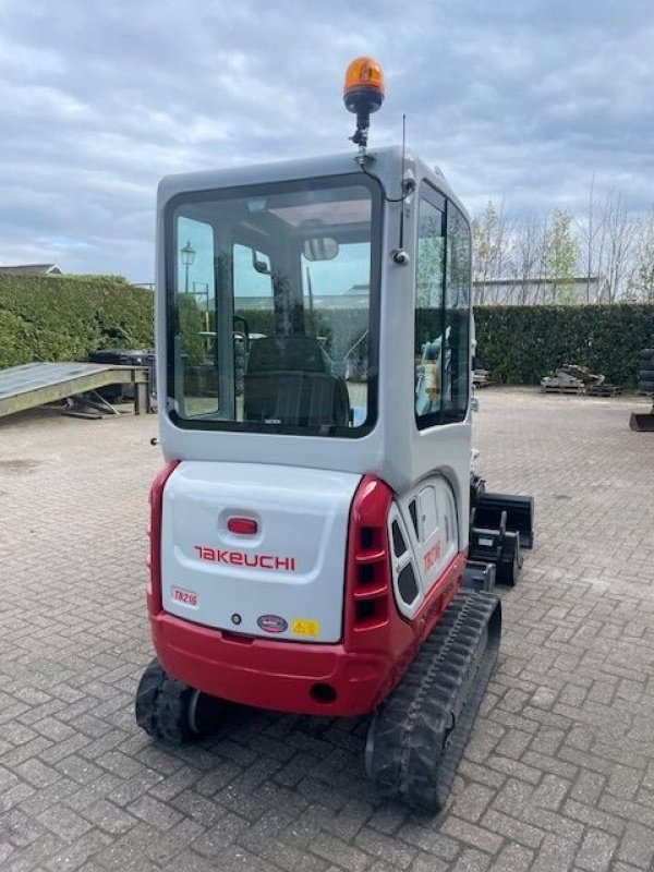 Minibagger du type Takeuchi TB216, Gebrauchtmaschine en Hardegarijp (Photo 8)