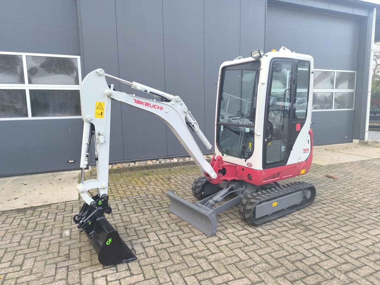 Minibagger typu Takeuchi TB216, Gebrauchtmaschine w Hardegarijp (Zdjęcie 6)