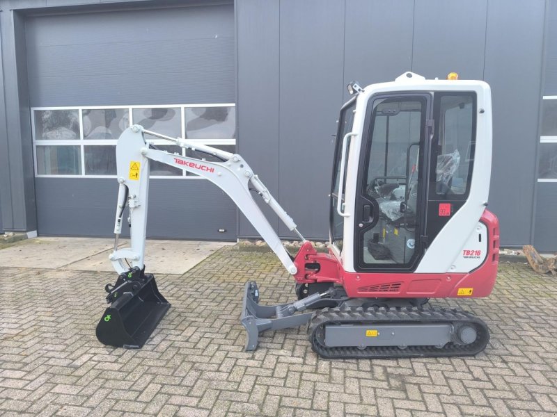 Minibagger typu Takeuchi TB216, Gebrauchtmaschine v Hardegarijp (Obrázek 1)