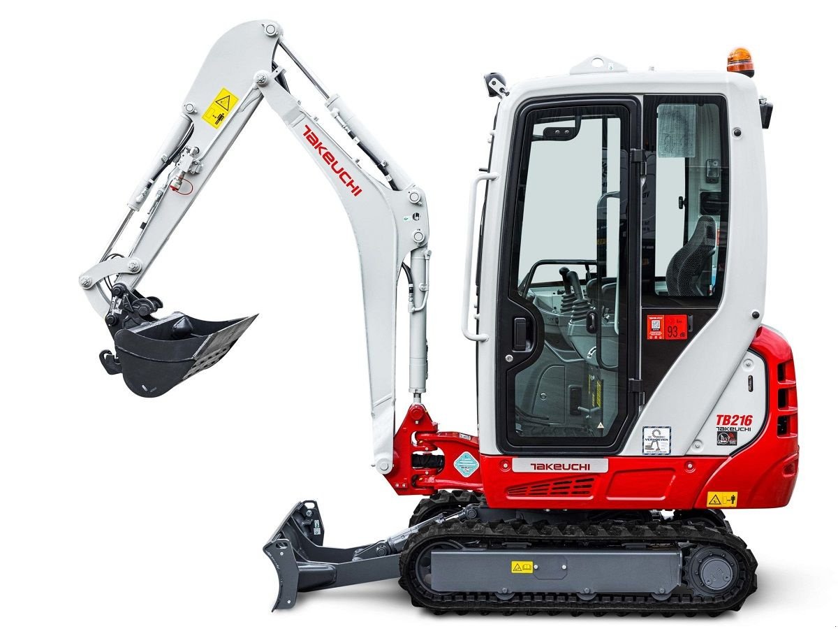 Minibagger a típus Takeuchi TB216, Neumaschine ekkor: Donkerbroek (Kép 1)