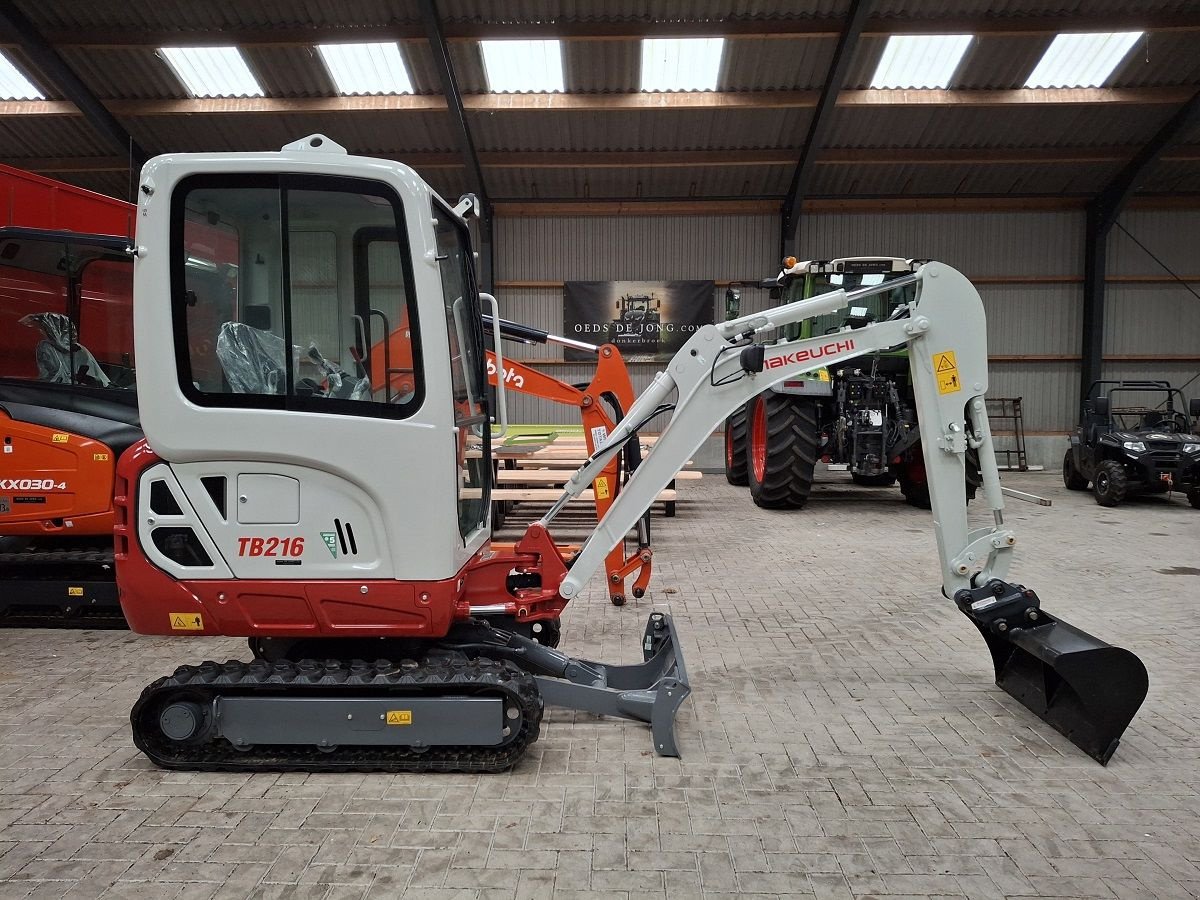 Minibagger del tipo Takeuchi TB216, Neumaschine en Donkerbroek (Imagen 1)