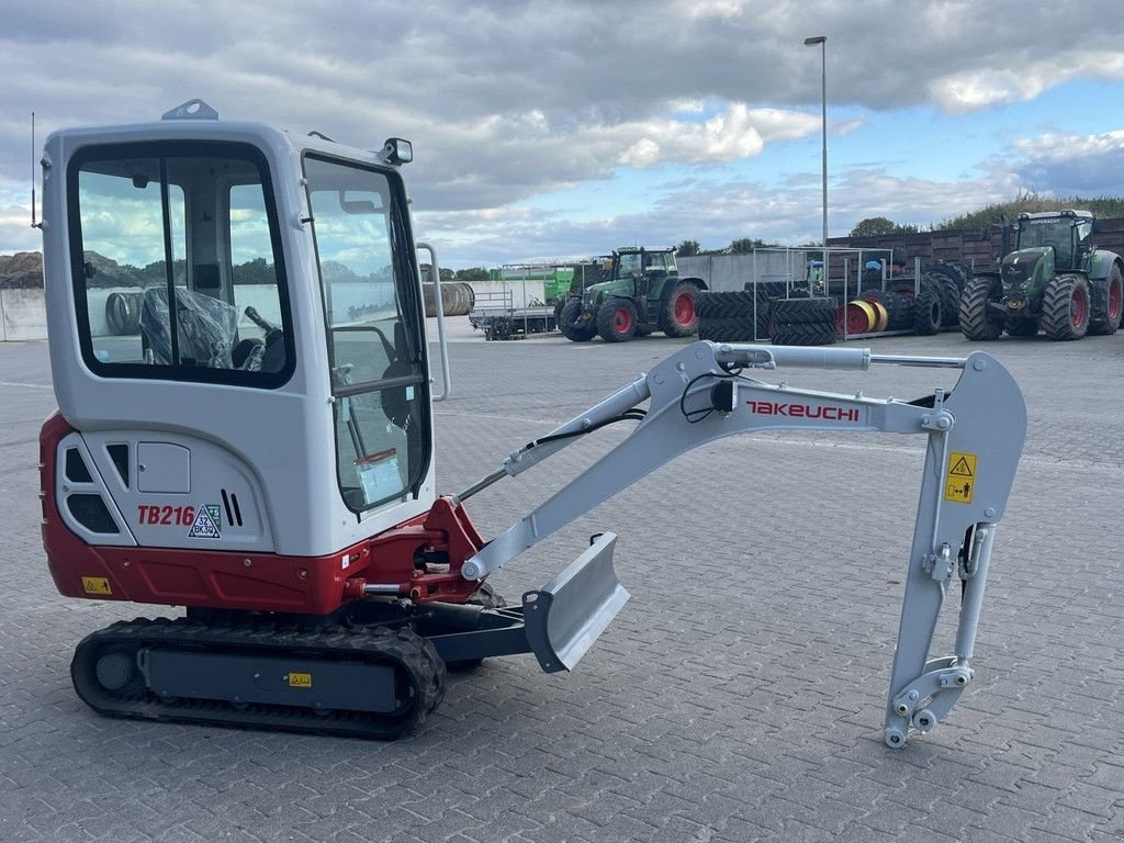 Minibagger van het type Takeuchi TB216, Gebrauchtmaschine in Hapert (Foto 2)