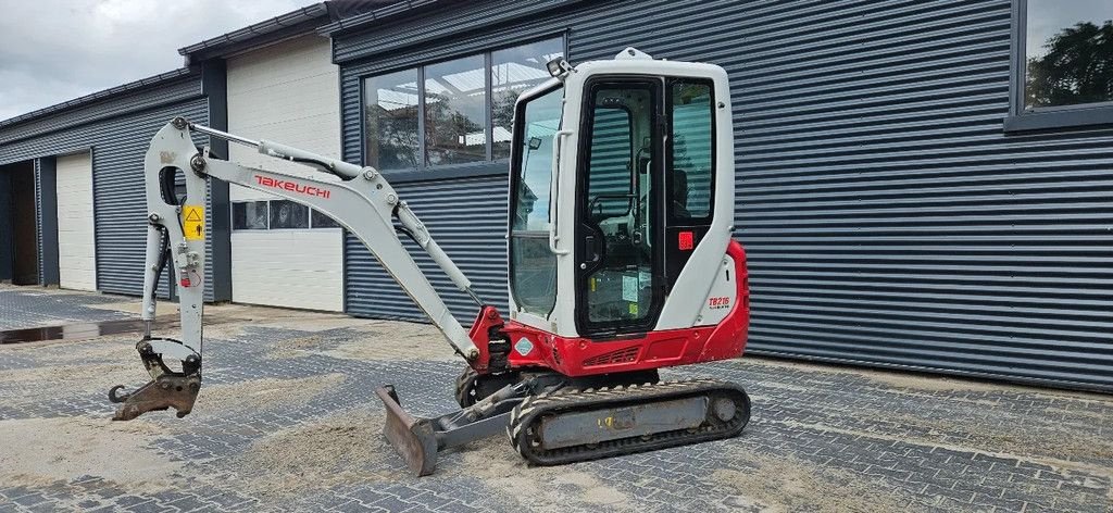 Minibagger Türe ait Takeuchi TB216, Gebrauchtmaschine içinde Scharsterbrug (resim 1)