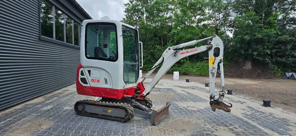 Minibagger van het type Takeuchi TB216, Gebrauchtmaschine in Scharsterbrug (Foto 2)