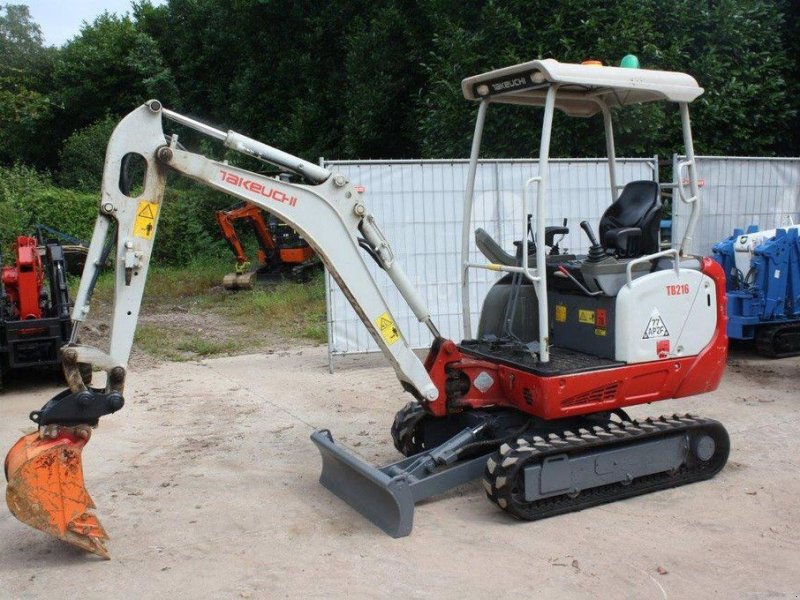 Minibagger typu Takeuchi TB216, Gebrauchtmaschine v Antwerpen (Obrázek 1)