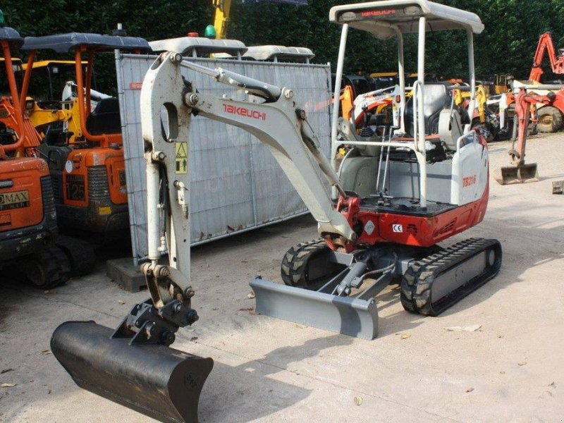 Minibagger του τύπου Takeuchi TB216, Gebrauchtmaschine σε Antwerpen (Φωτογραφία 1)