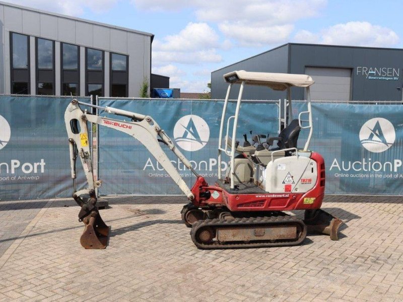 Minibagger типа Takeuchi TB216, Gebrauchtmaschine в Antwerpen (Фотография 1)