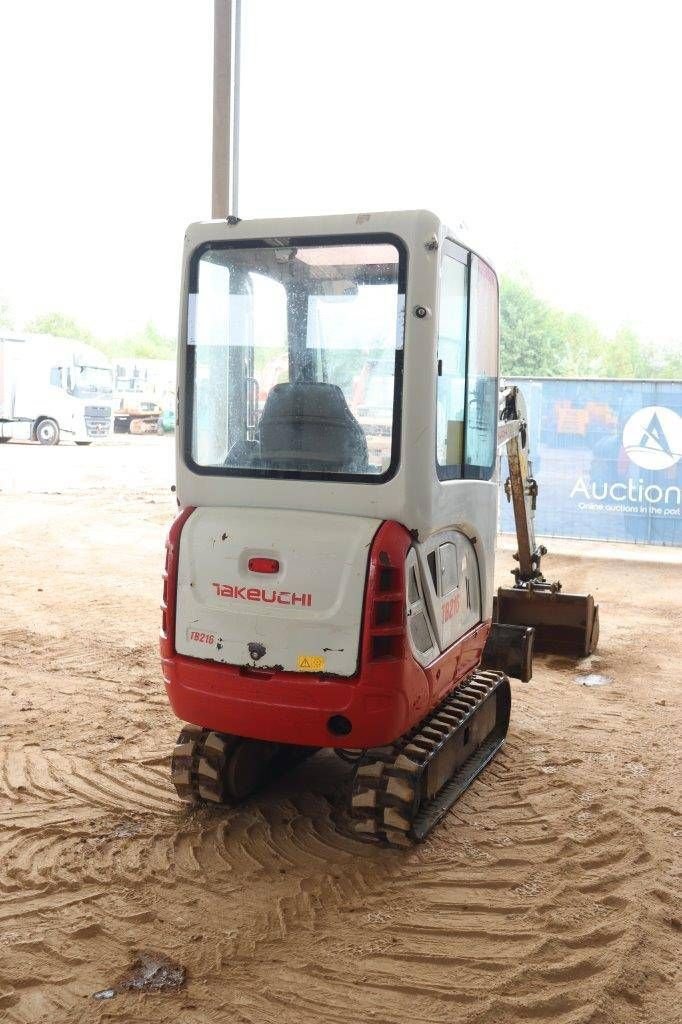 Minibagger типа Takeuchi TB216, Gebrauchtmaschine в Antwerpen (Фотография 7)