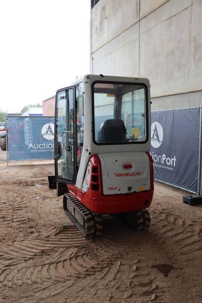 Minibagger del tipo Takeuchi TB216, Gebrauchtmaschine en Antwerpen (Imagen 4)