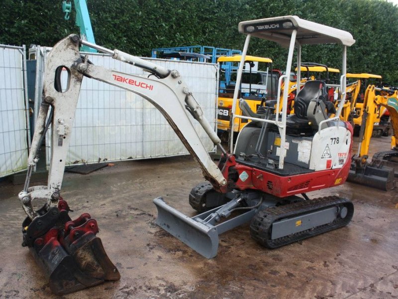 Minibagger typu Takeuchi TB216, Gebrauchtmaschine v Antwerpen (Obrázok 1)