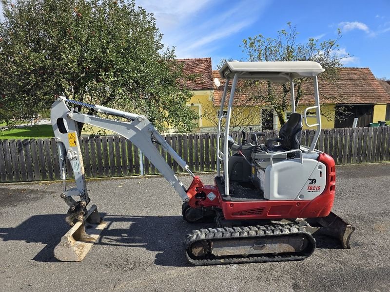 Minibagger des Typs Takeuchi TB216, Gebrauchtmaschine in Gabersdorf (Bild 13)