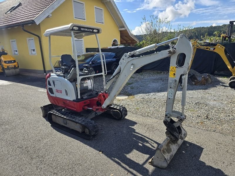 Minibagger типа Takeuchi TB216, Gebrauchtmaschine в Gabersdorf (Фотография 11)