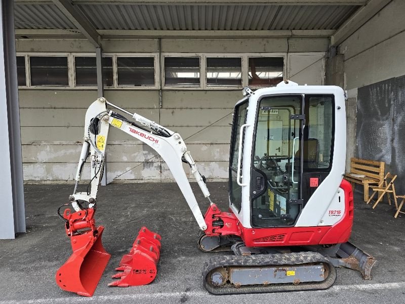 Minibagger del tipo Takeuchi TB216, Gebrauchtmaschine en Gabersdorf (Imagen 10)