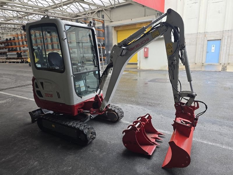 Minibagger typu Takeuchi TB216, Gebrauchtmaschine w Gabersdorf (Zdjęcie 5)