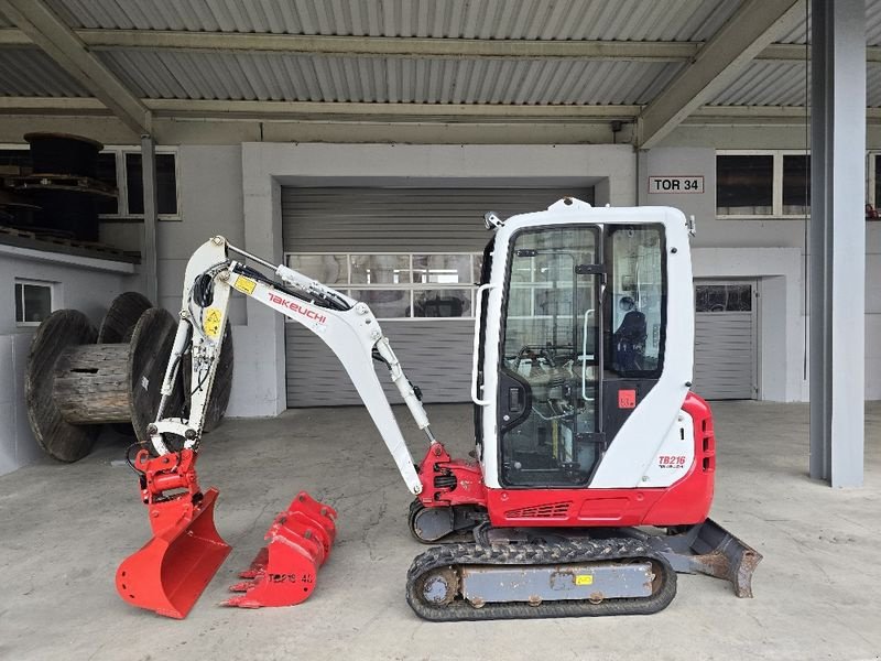 Minibagger типа Takeuchi TB216, Gebrauchtmaschine в Gabersdorf (Фотография 15)