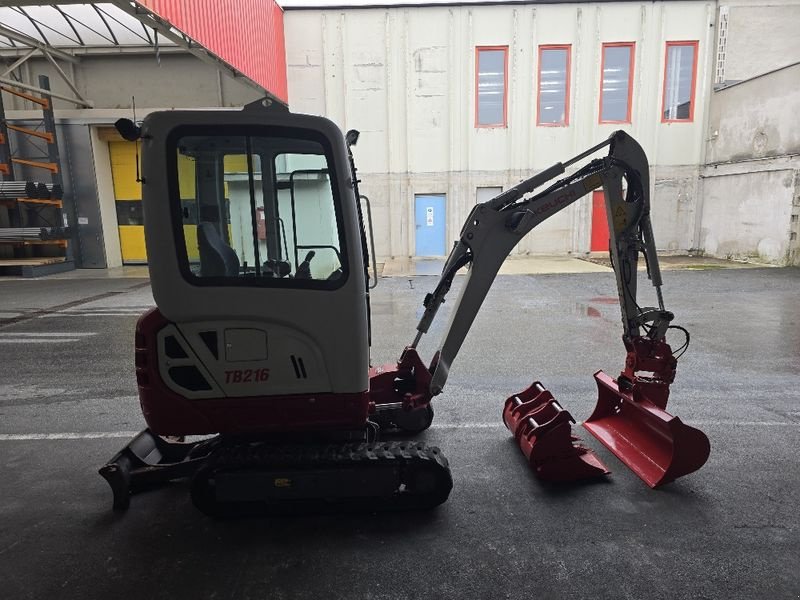 Minibagger Türe ait Takeuchi TB216, Gebrauchtmaschine içinde Gabersdorf (resim 4)