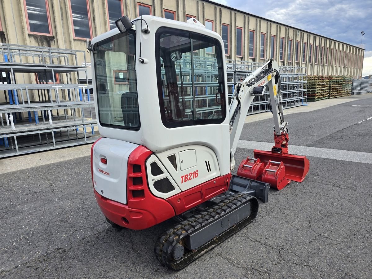 Minibagger Türe ait Takeuchi TB216, Gebrauchtmaschine içinde Gabersdorf (resim 7)