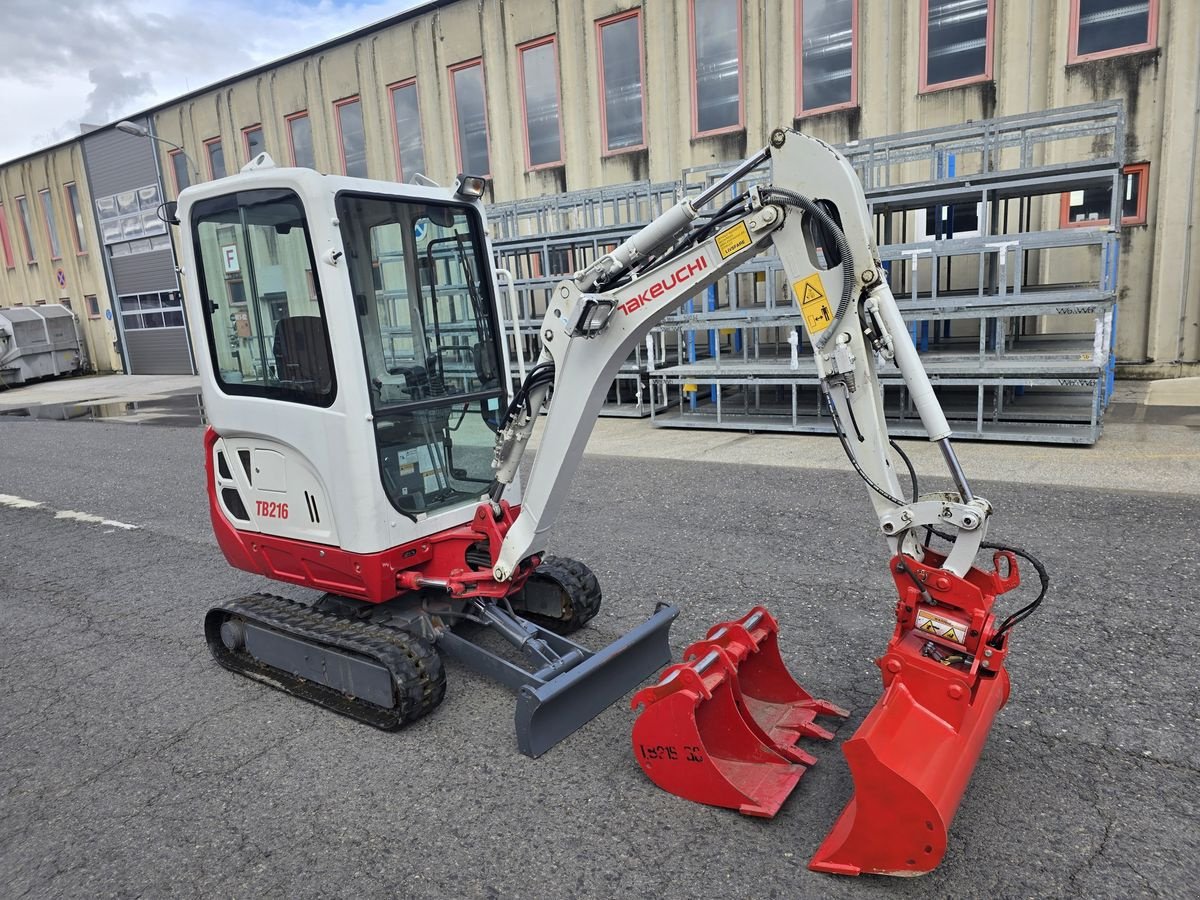 Minibagger a típus Takeuchi TB216, Gebrauchtmaschine ekkor: Gabersdorf (Kép 9)