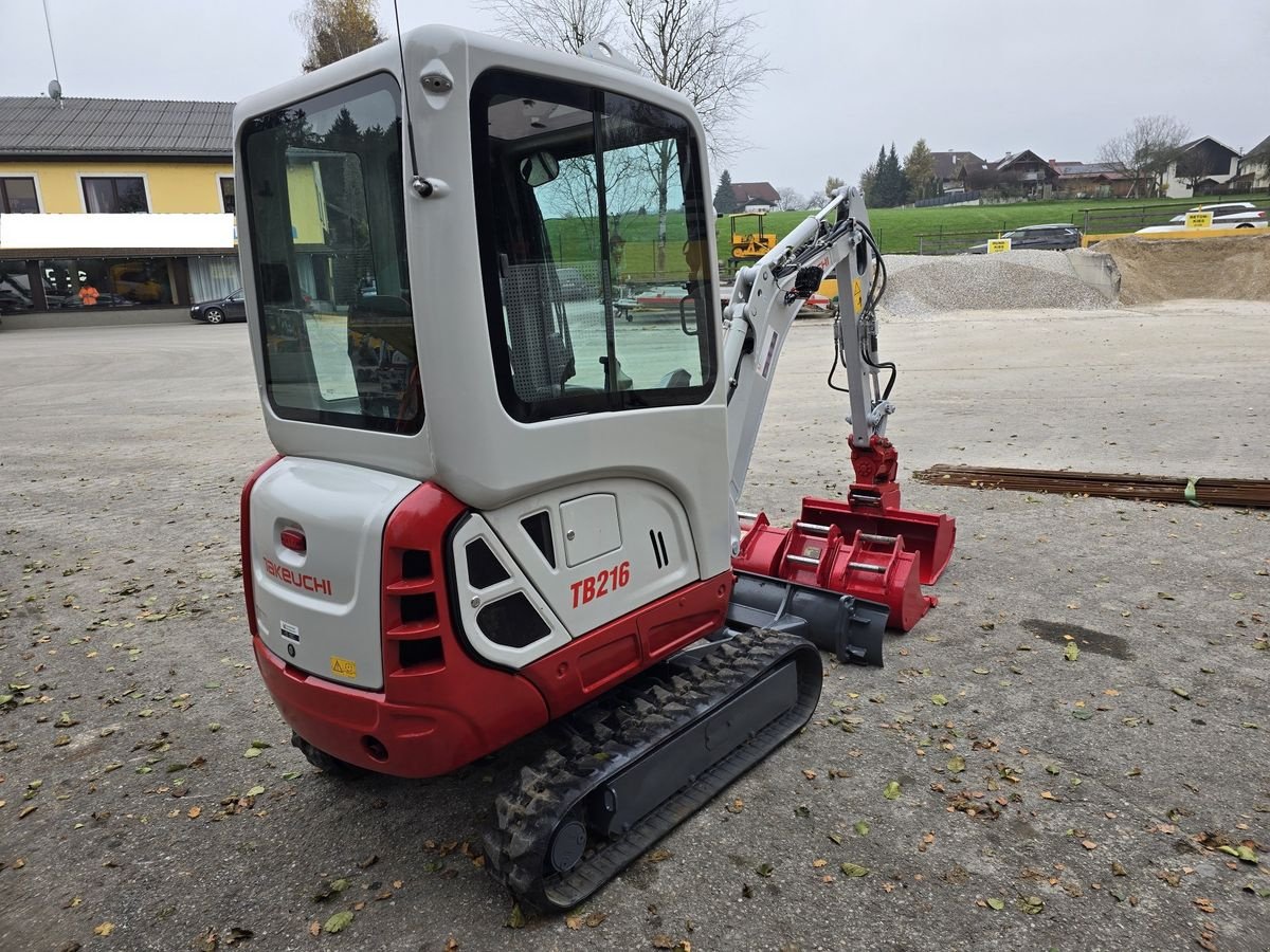 Minibagger a típus Takeuchi TB216, Gebrauchtmaschine ekkor: Gabersdorf (Kép 5)