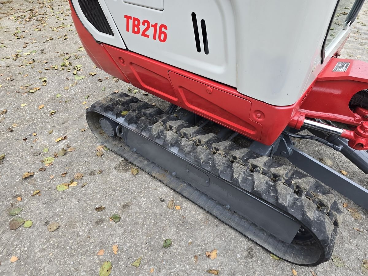 Minibagger a típus Takeuchi TB216, Gebrauchtmaschine ekkor: Gabersdorf (Kép 16)