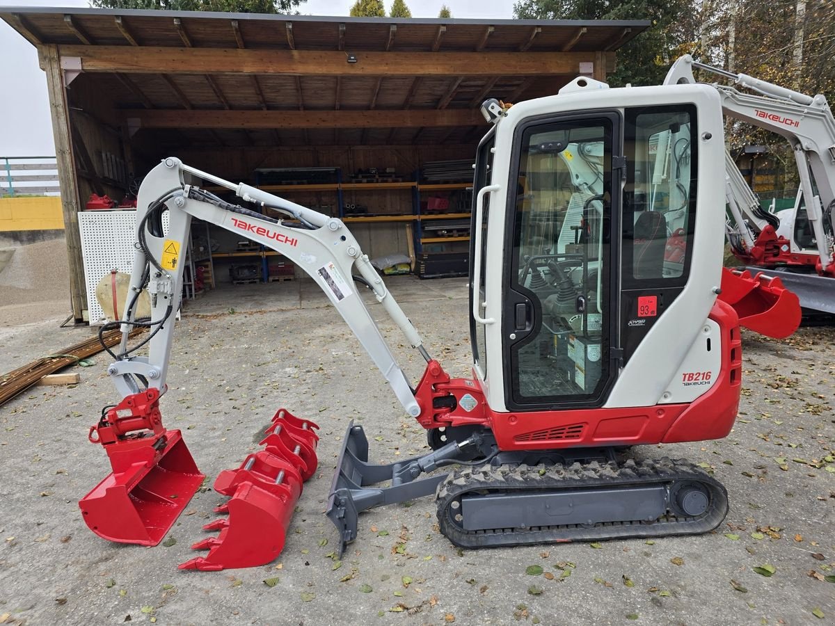 Minibagger a típus Takeuchi TB216, Gebrauchtmaschine ekkor: Gabersdorf (Kép 2)