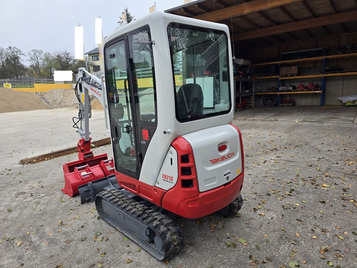 Minibagger a típus Takeuchi TB216, Gebrauchtmaschine ekkor: Gabersdorf (Kép 3)